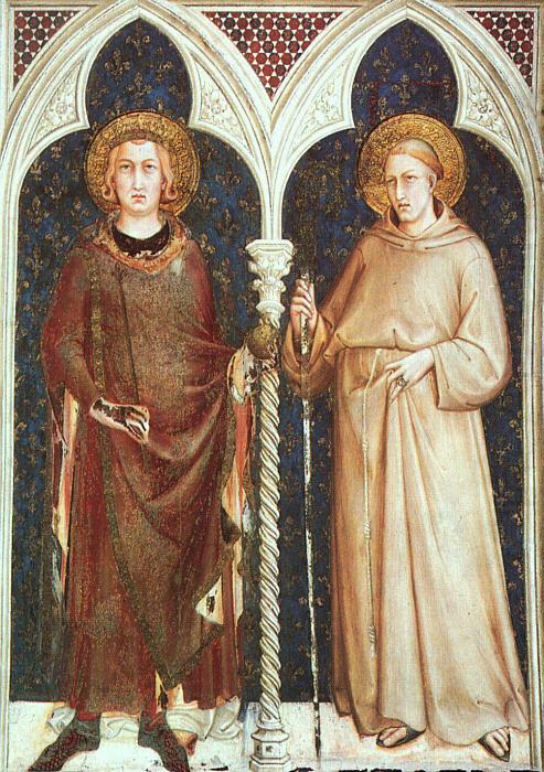 St.Louis of France and St.Louis of Toulouse, Simone Martini